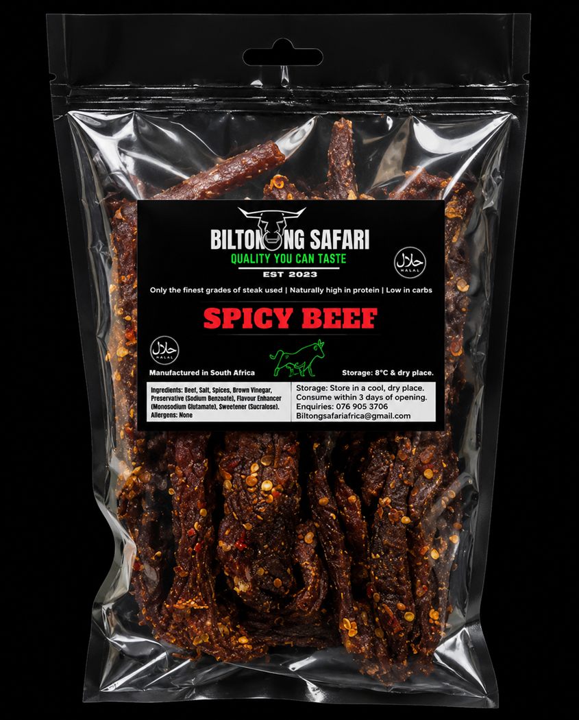 Spicy Beef Sticks